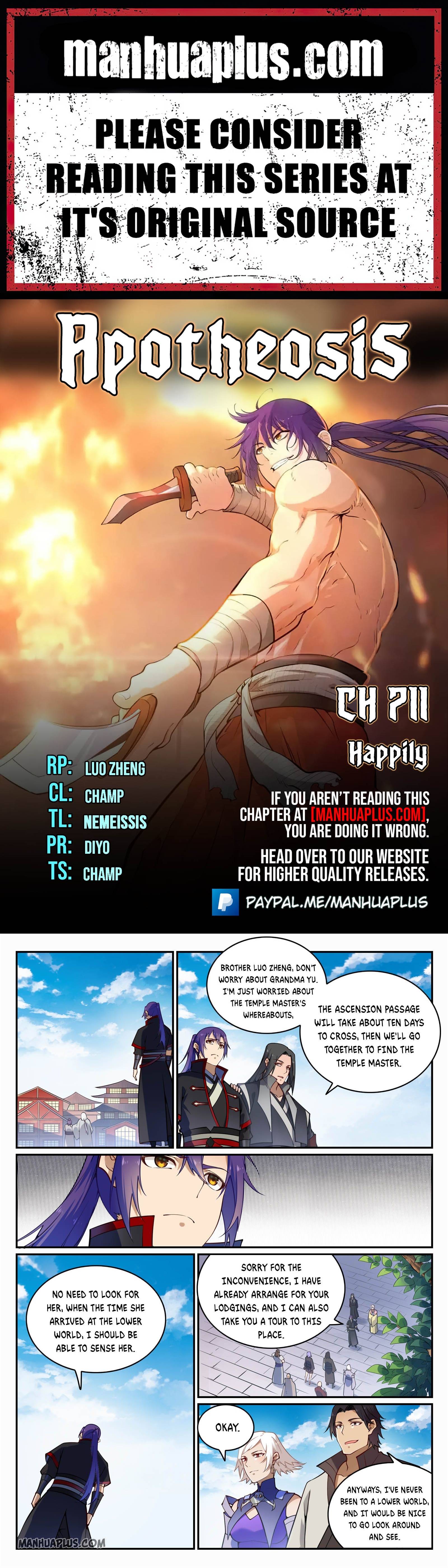 Apotheosis Chapter 711 scans online, Read Apotheosis Chapter 711 in English, read Apotheosis Chapter 711 for free, Apotheosis Chapter 711 reaper scans, Apotheosis Chapter 711 reaper scans, Apotheosis anime, Apotheosis Asura, Apotheosis Asura Scans, Apotheosis chapter, Apotheosis comic, Apotheosis manga, Apotheosis manhua, Apotheosis manhwa, Apotheosis online english, Apotheosis scan, Apotheosis Chapter 711 on reaper scans,Apotheosis Chapter 711 Online for FREE, Apotheosis Chapter 711 Manga English, Apotheosis Chapter 711 Manhua, Apotheosis Chapter 711 Manhwa for FREE