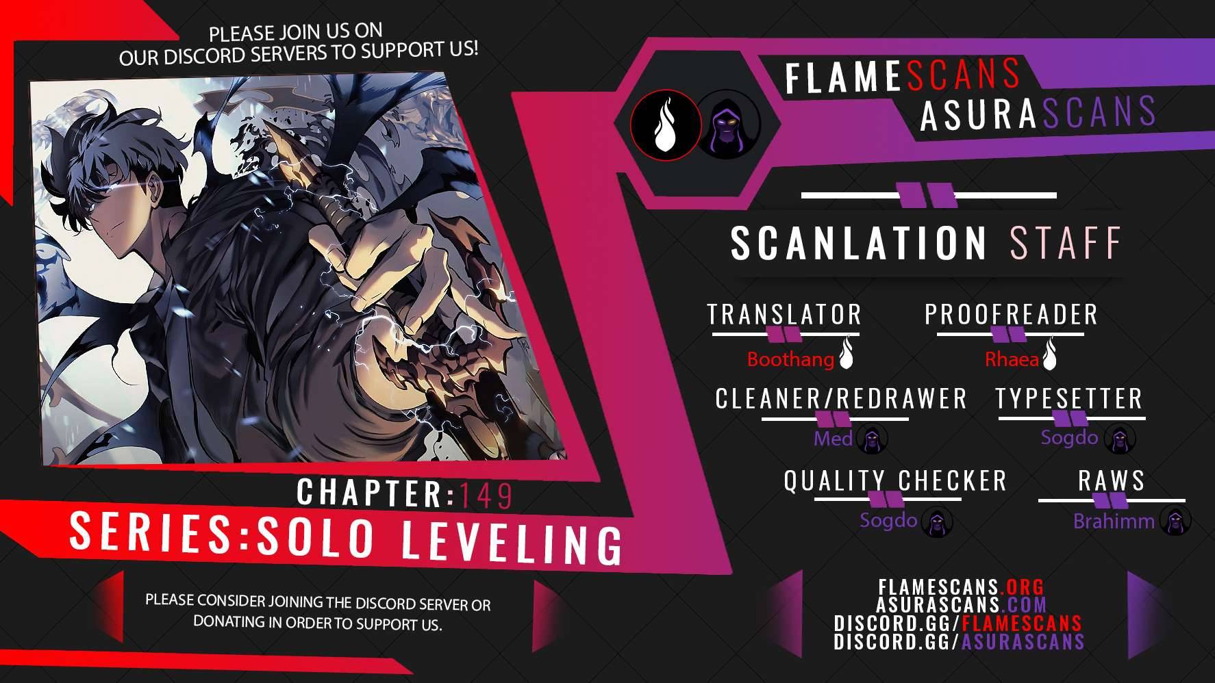 Solo Leveling, chapter 149