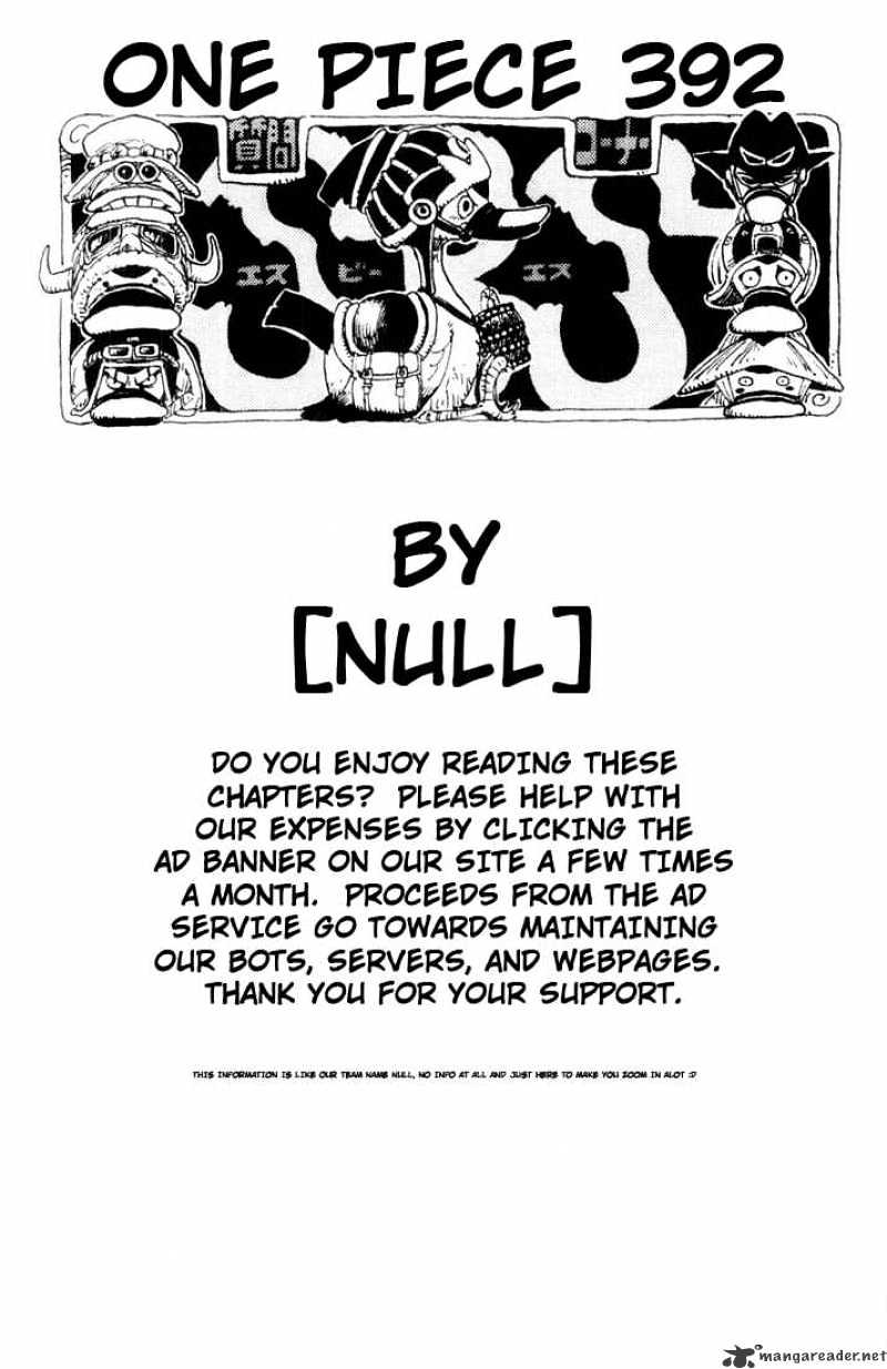 One Piece Chapter 392 scans online, Read One Piece Chapter 392 in English, read One Piece Chapter 392 for free, One Piece Chapter 392 reaper scans, One Piece Chapter 392 reaper scans, , One Piece Chapter 392 on reaper scans,One Piece Chapter 392 Online for FREE, One Piece Chapter 392 Manga English, One Piece Chapter 392 Manhua, One Piece Chapter 392 Manhwa for FREE