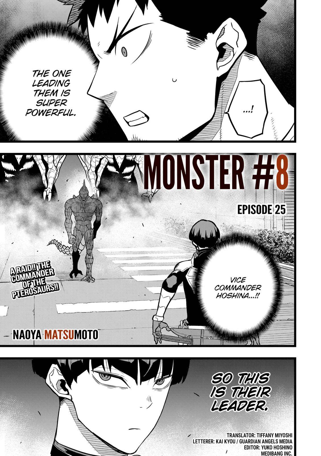 Kaiju No. 8, chapter 25