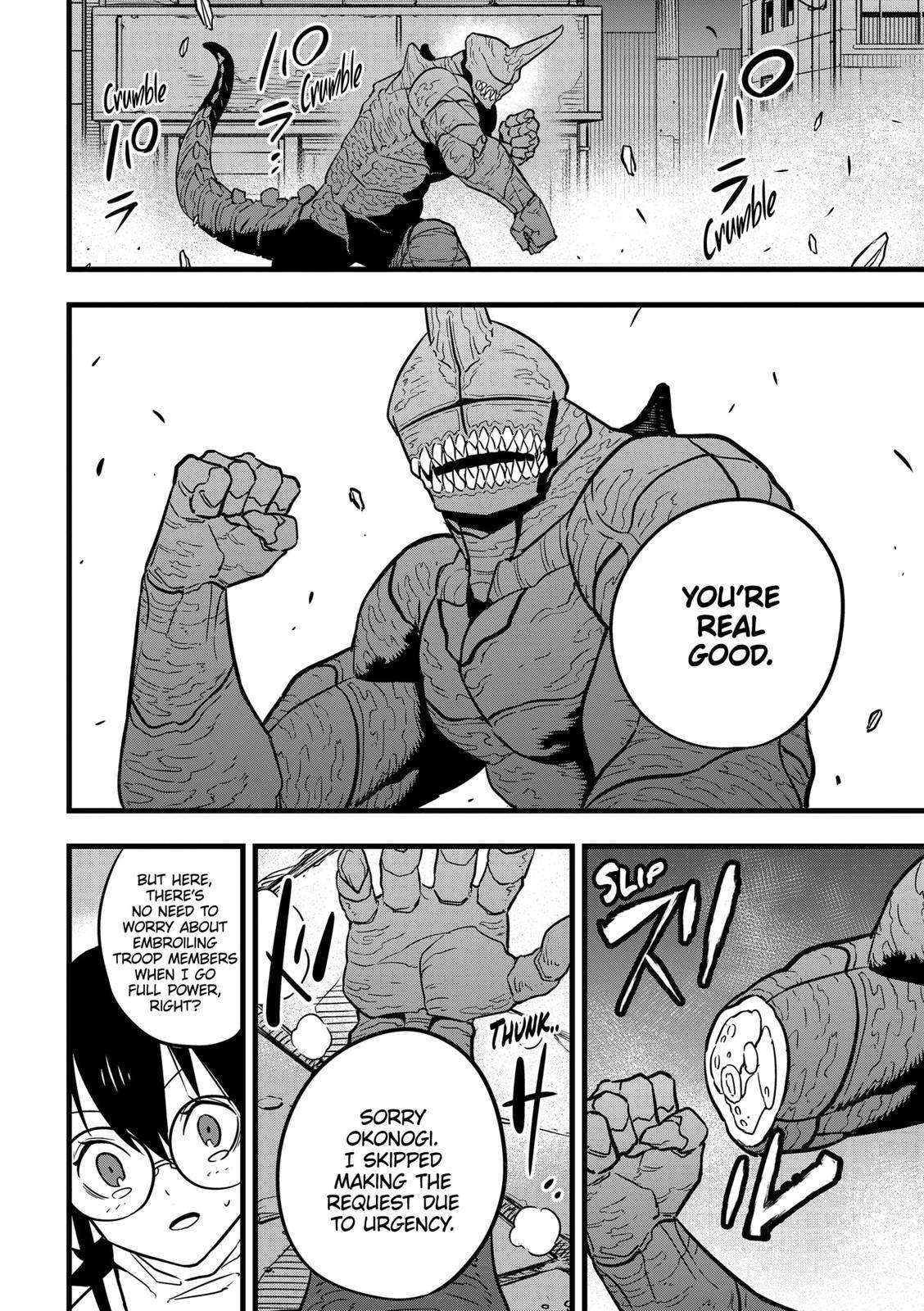 Kaiju No. 8, chapter 26