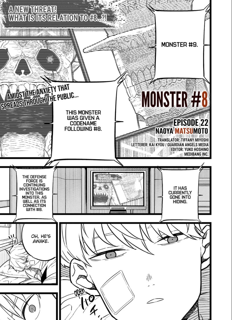 Kaiju No. 8, chapter 22