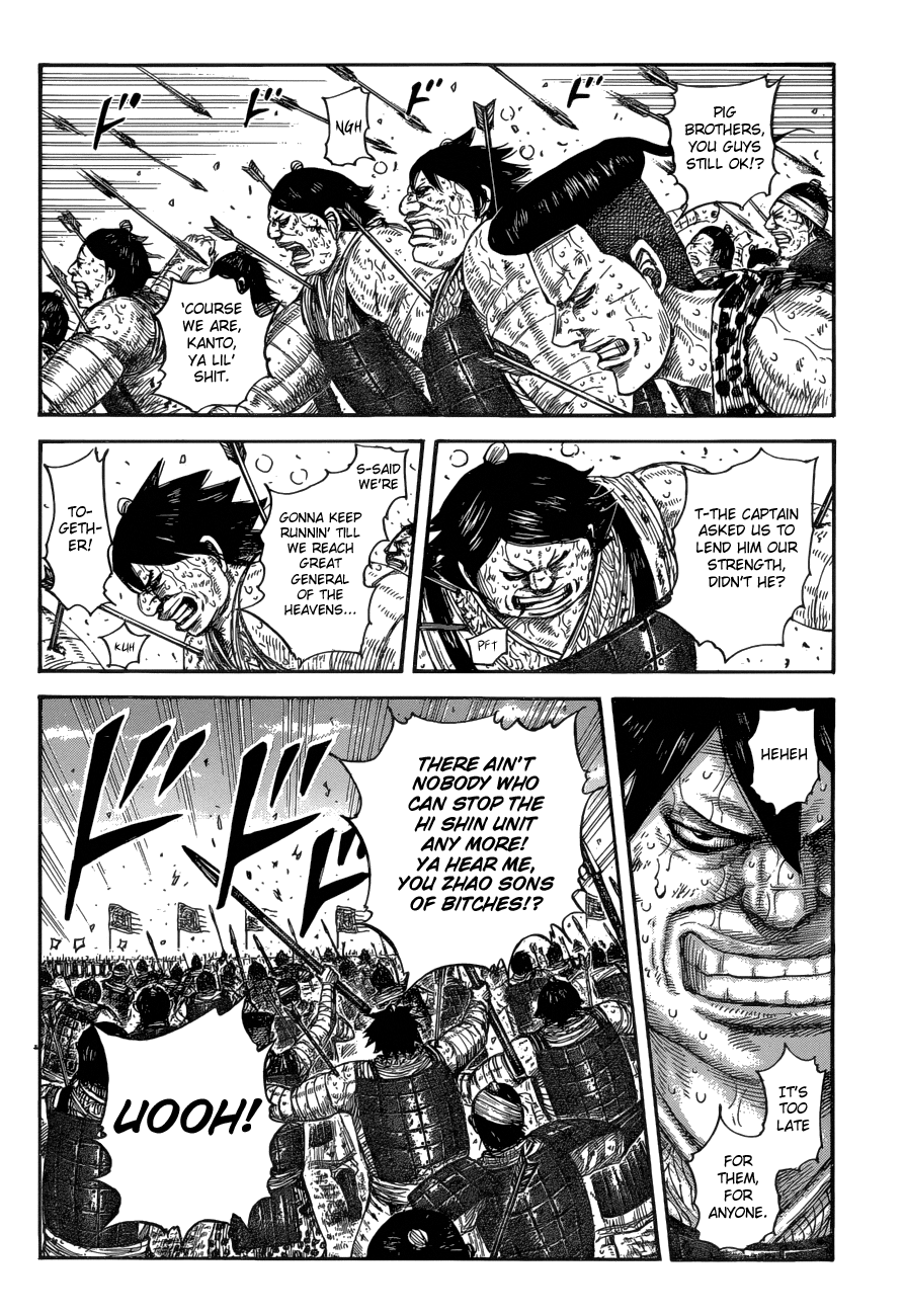 Kingdom, chapter 580