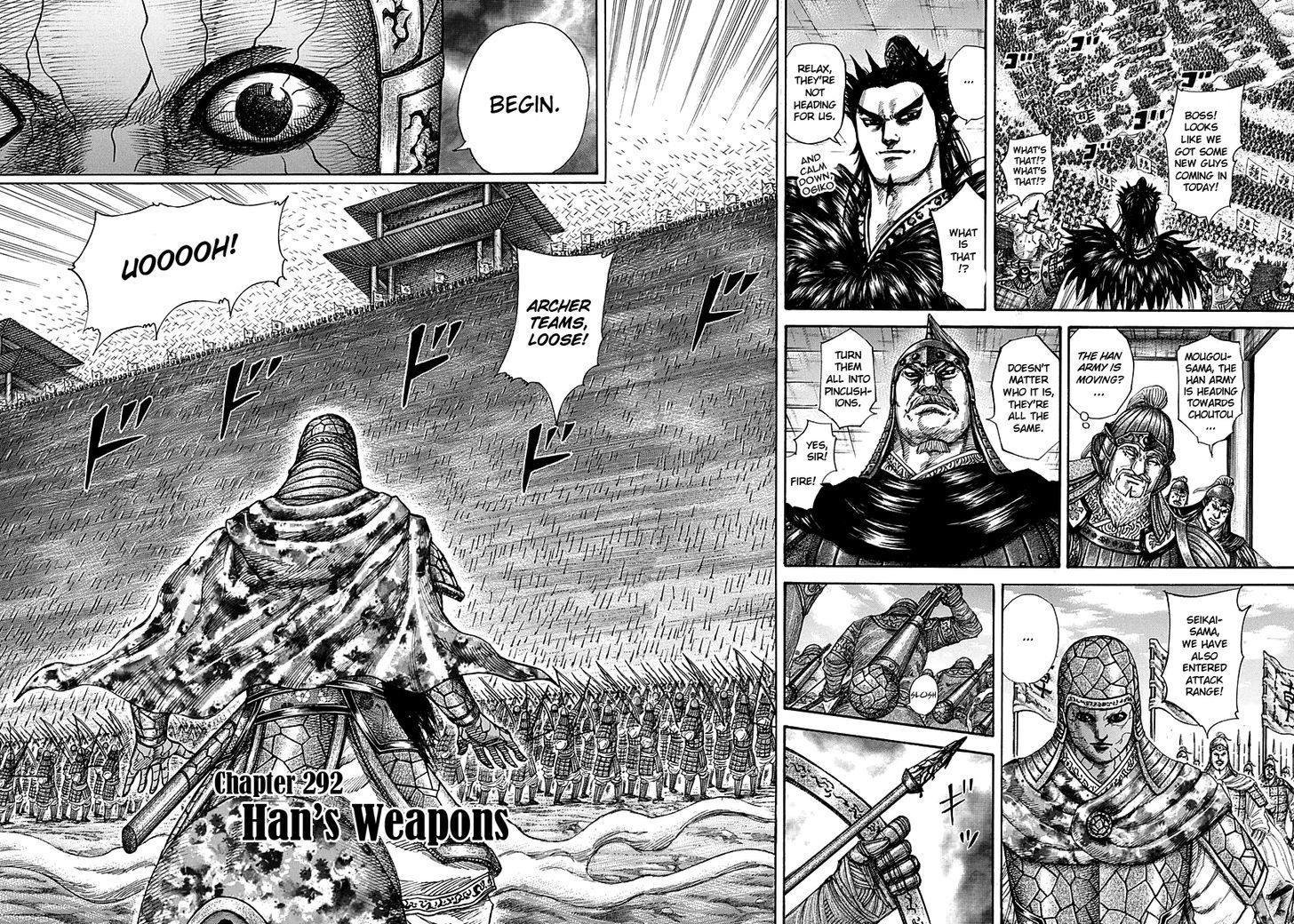 Kingdom, chapter 292