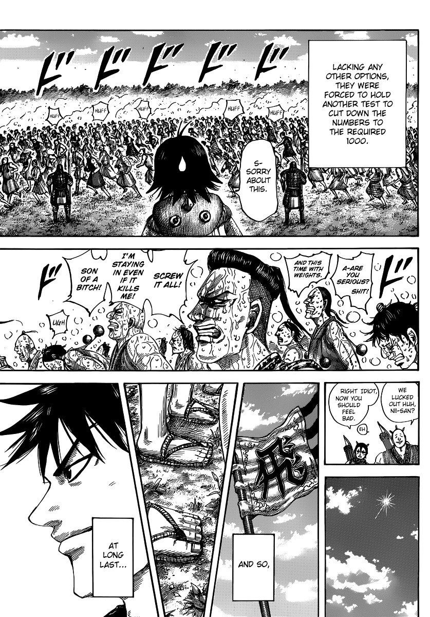 Kingdom, chapter 493