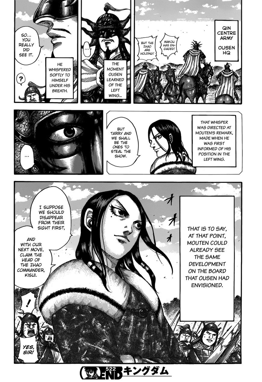 Kingdom, chapter 522