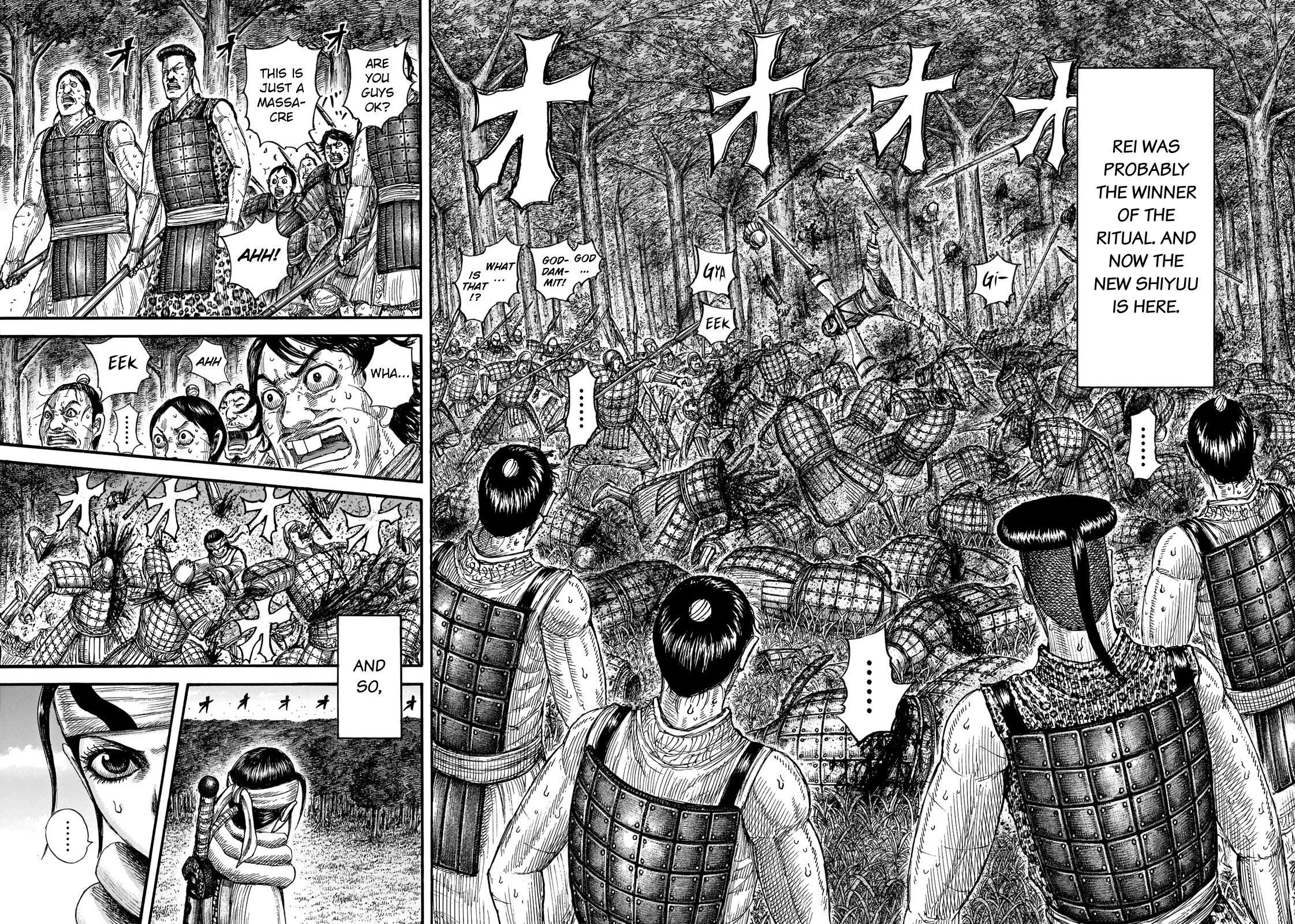 Kingdom, chapter 665