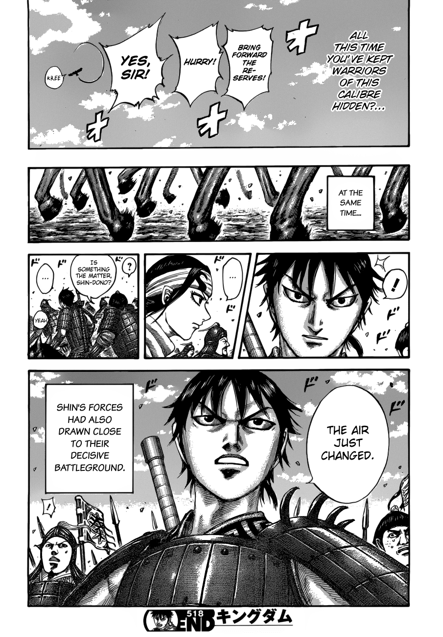 Kingdom, chapter 518