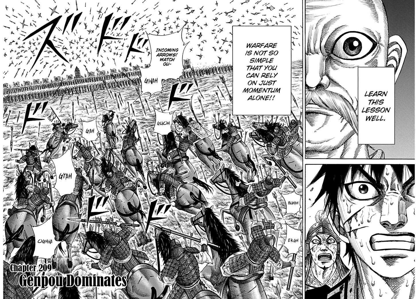 Kingdom, chapter 209