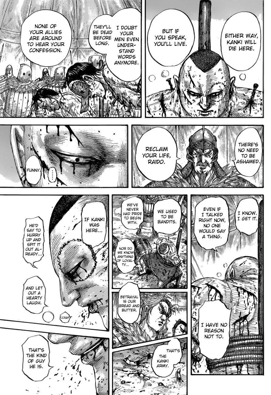 Kingdom, chapter 686