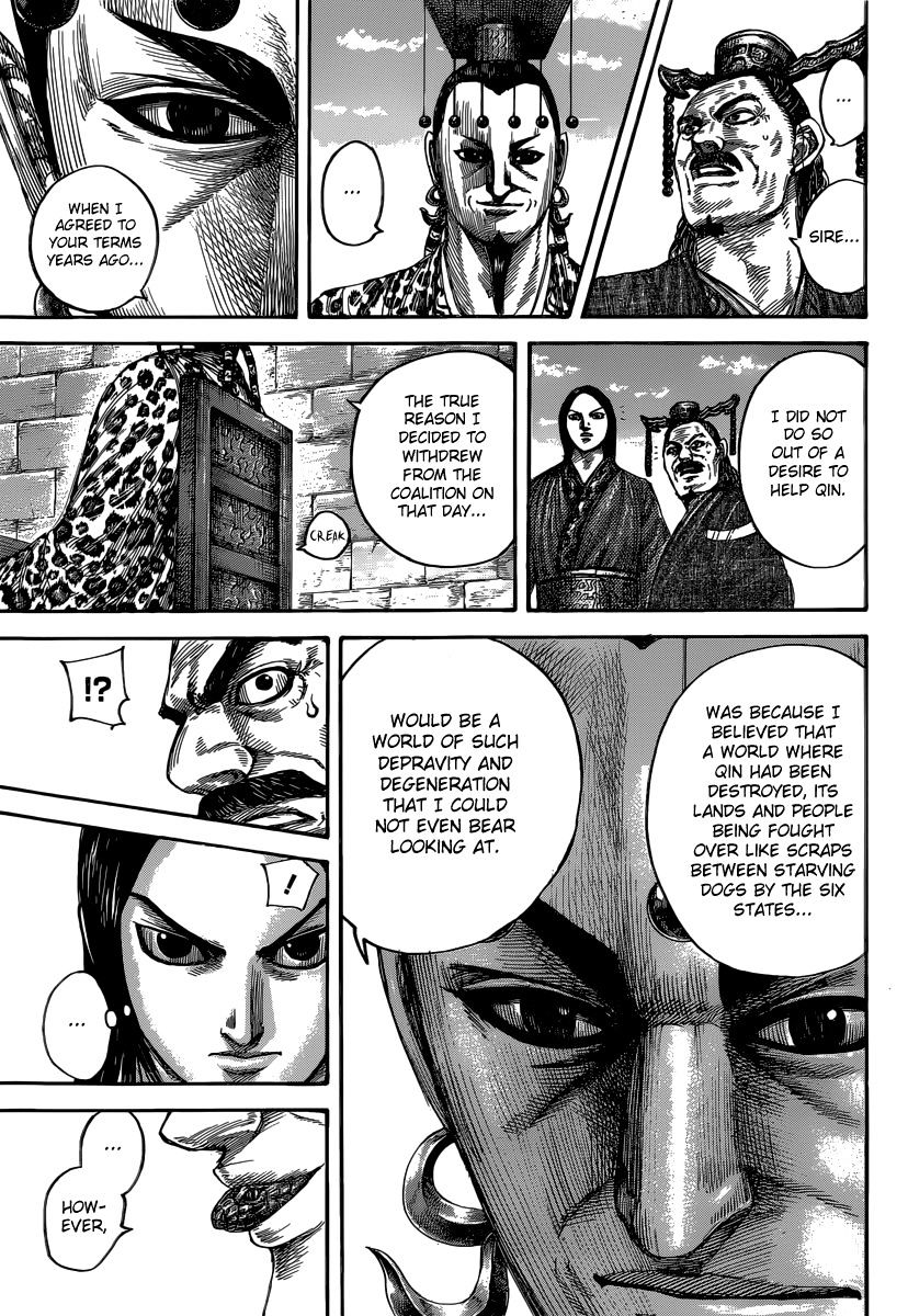 Kingdom, chapter 487