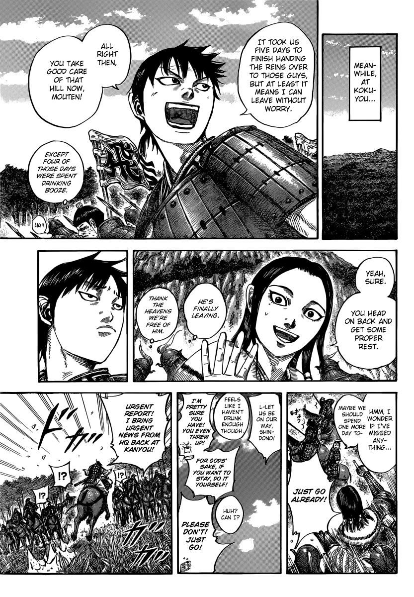 Kingdom, chapter 486