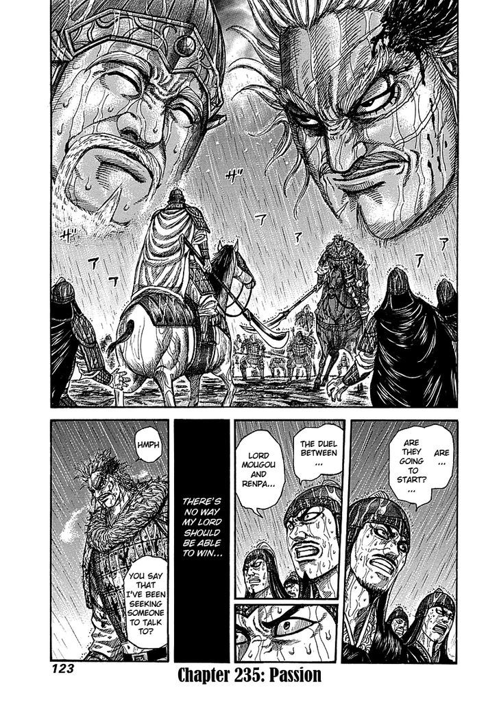 Kingdom, chapter 235