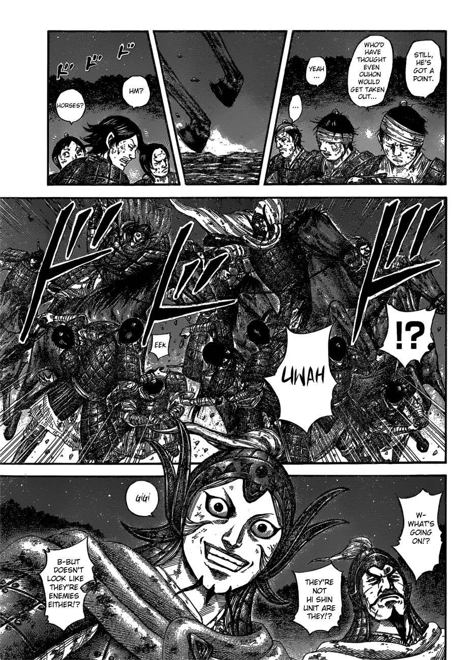 Kingdom, chapter 588