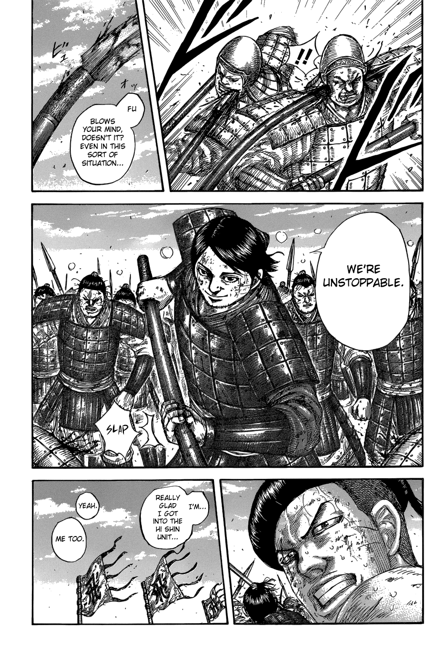 Kingdom, chapter 581