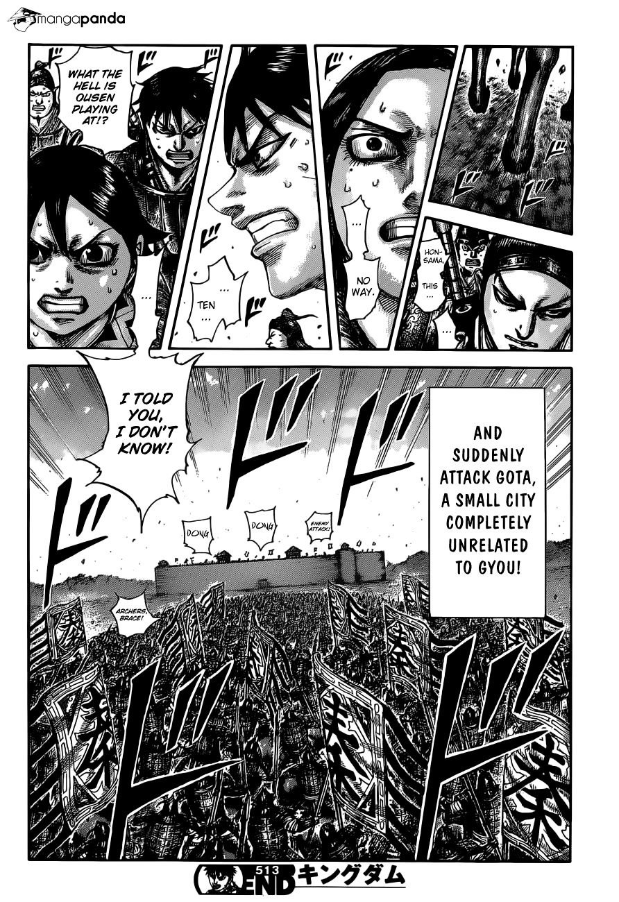 Kingdom, chapter 513