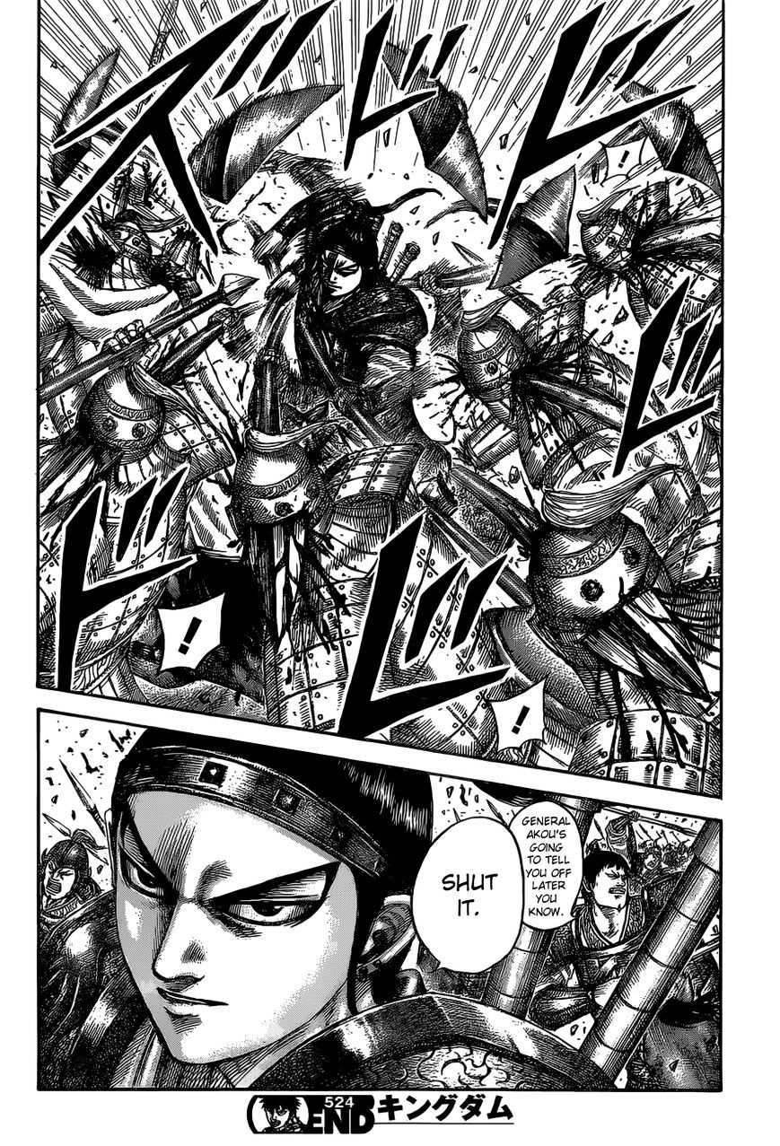 Kingdom, chapter 524