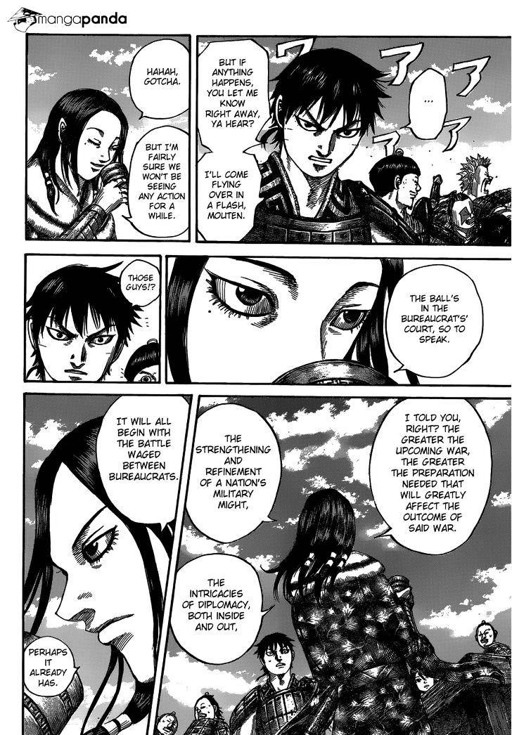 Kingdom, chapter 485