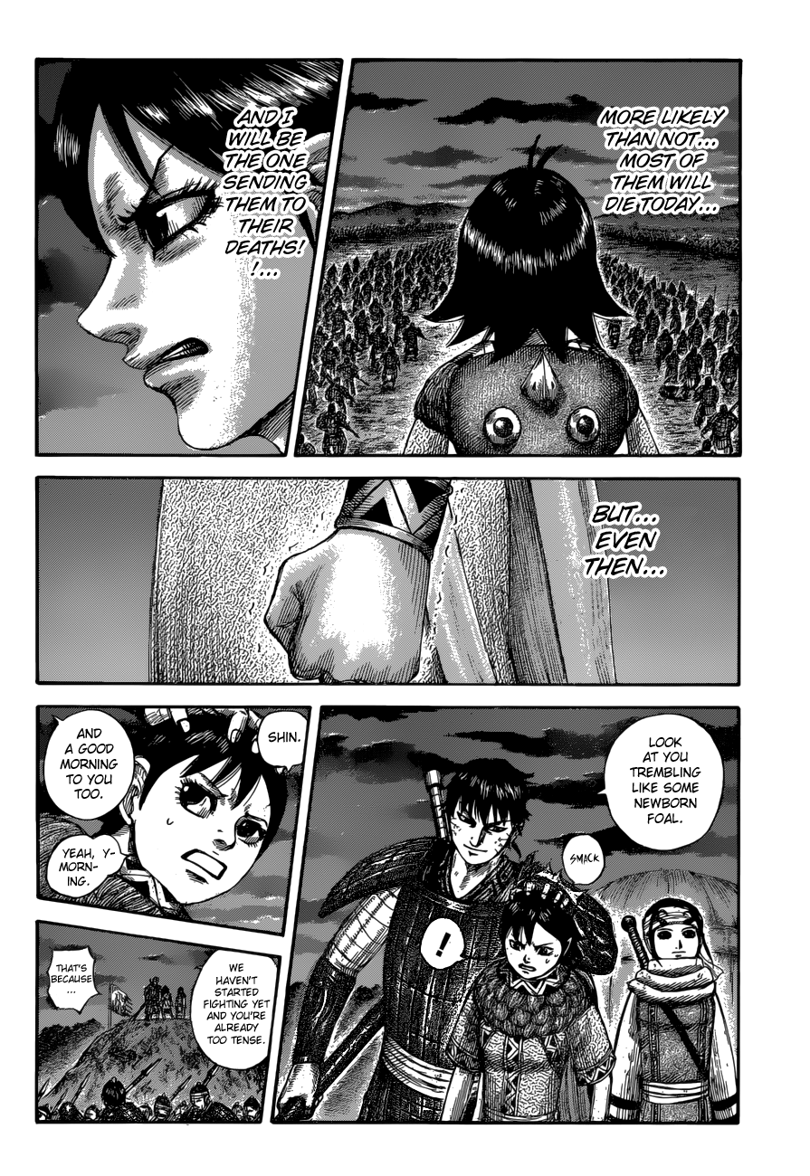 Kingdom, chapter 589