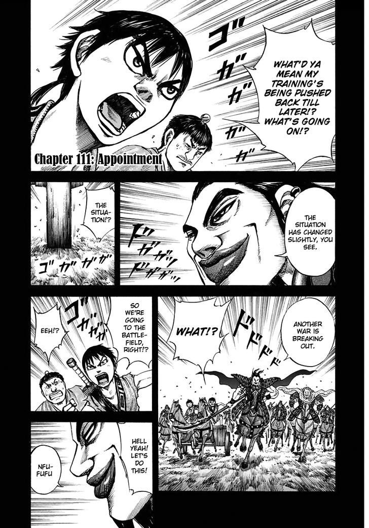 Kingdom, chapter 111