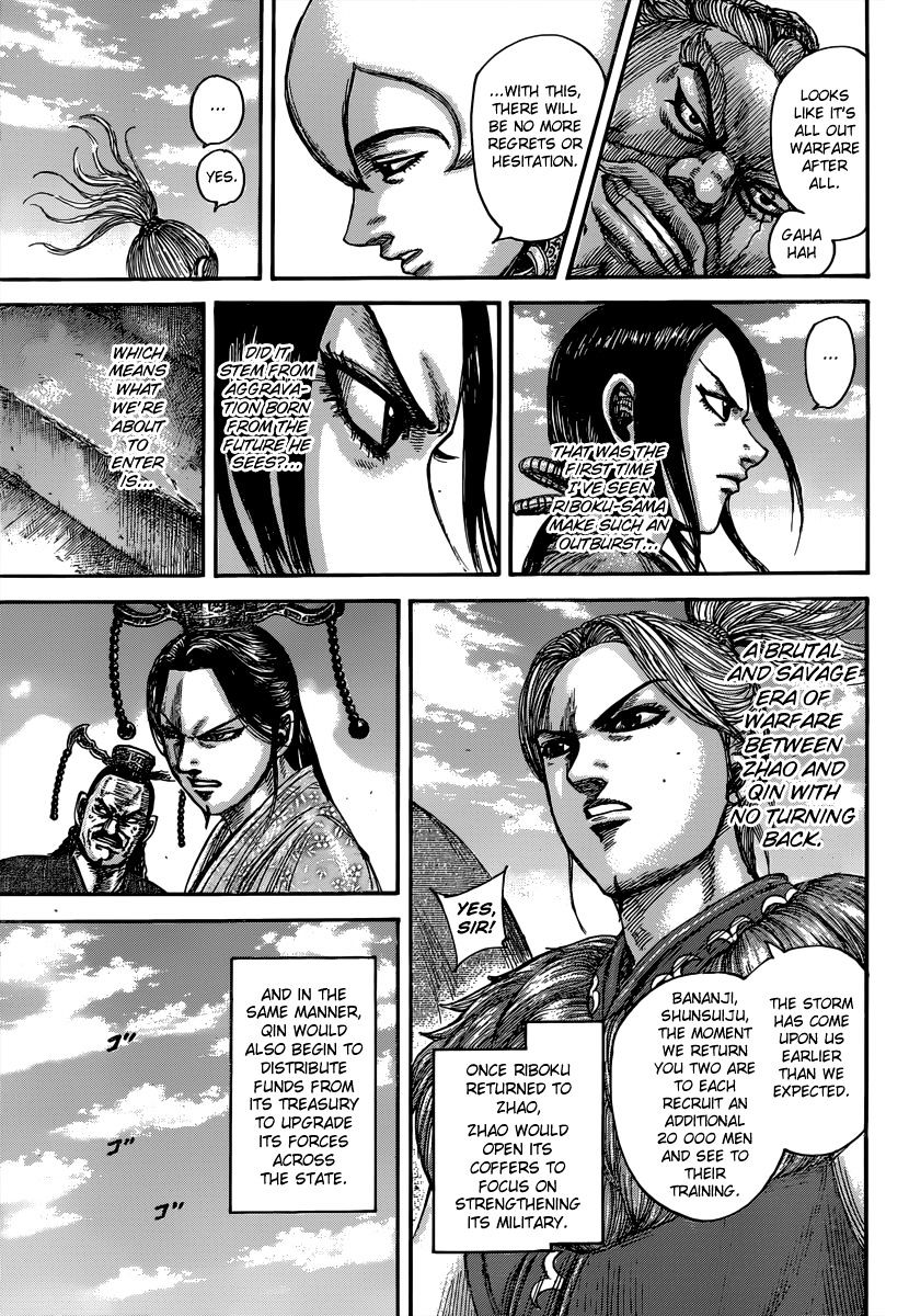 Kingdom, chapter 491