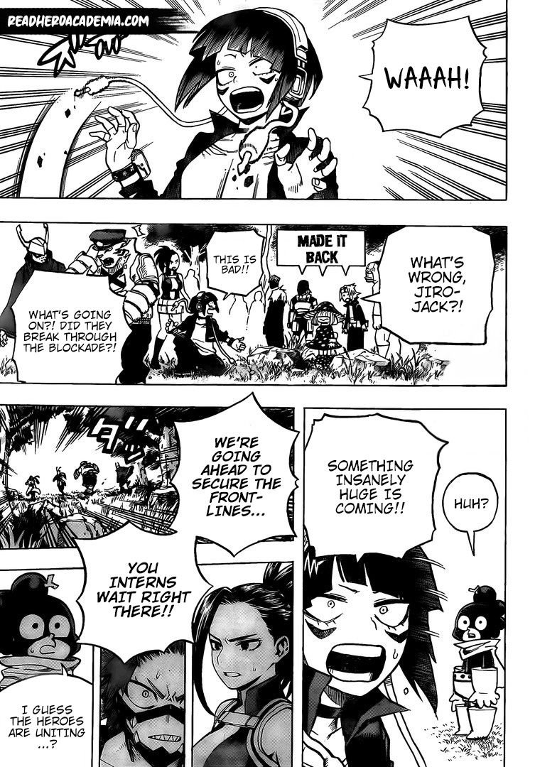 My Hero Academia, chapter 278