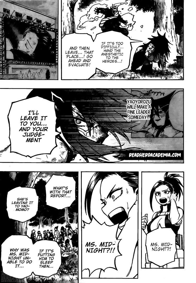 My Hero Academia, chapter 278