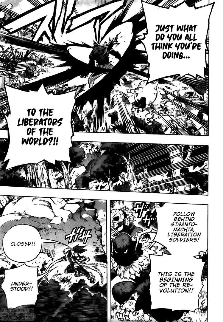 My Hero Academia, chapter 278