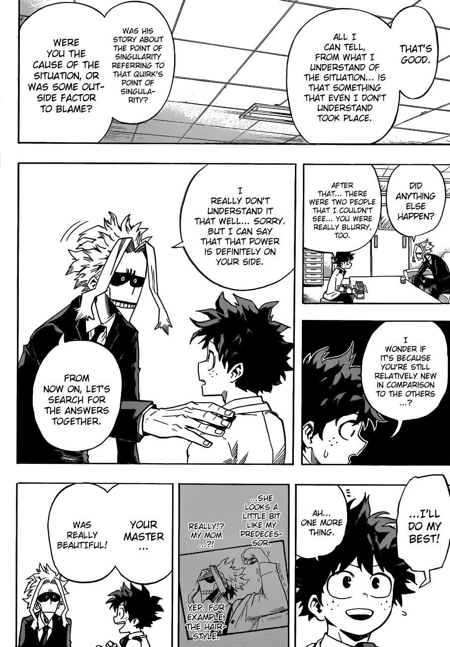 My Hero Academia, chapter 194