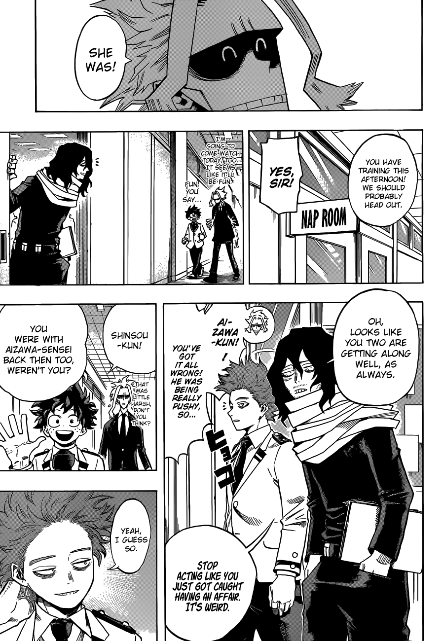 My Hero Academia, chapter 194