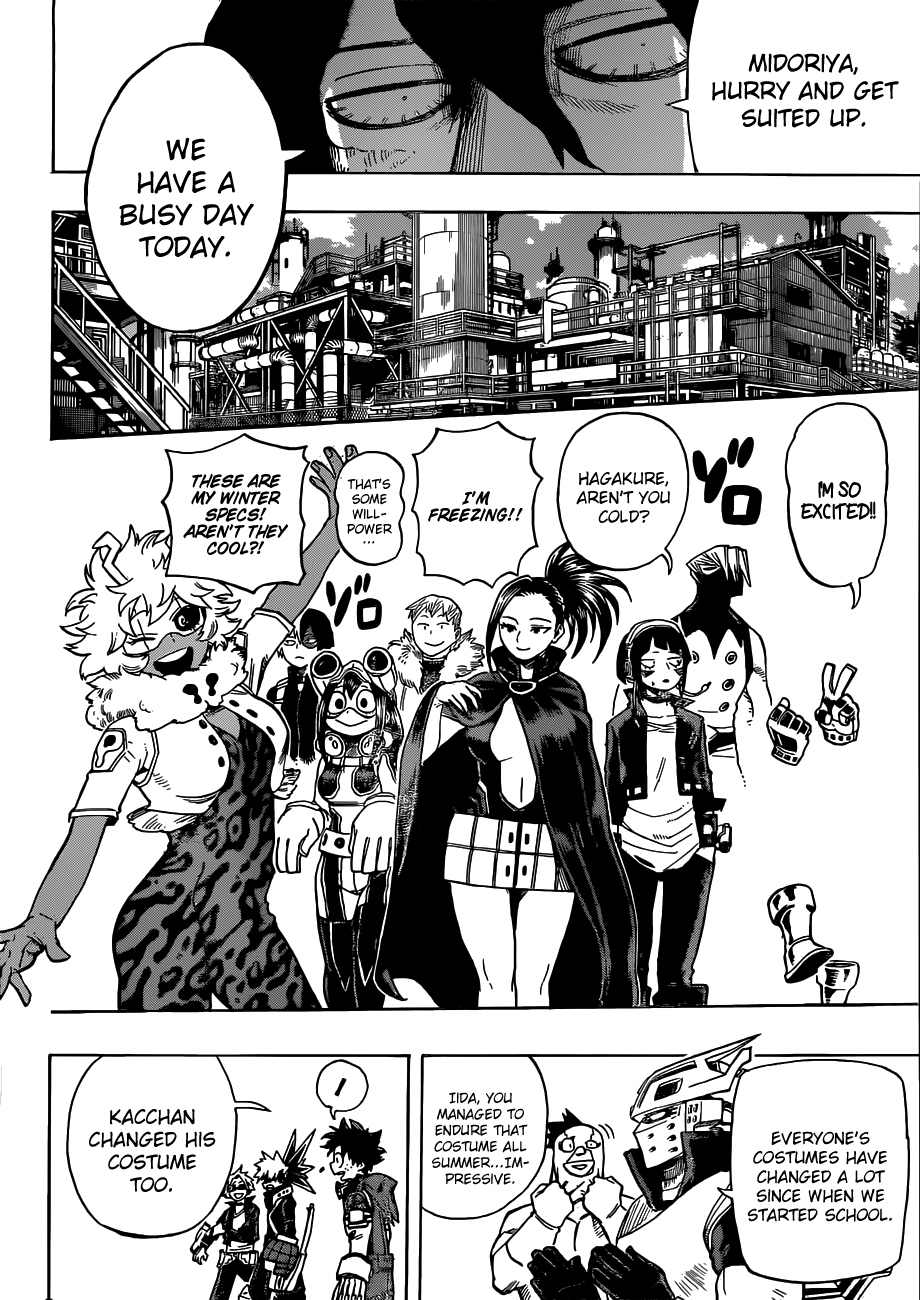 My Hero Academia, chapter 194