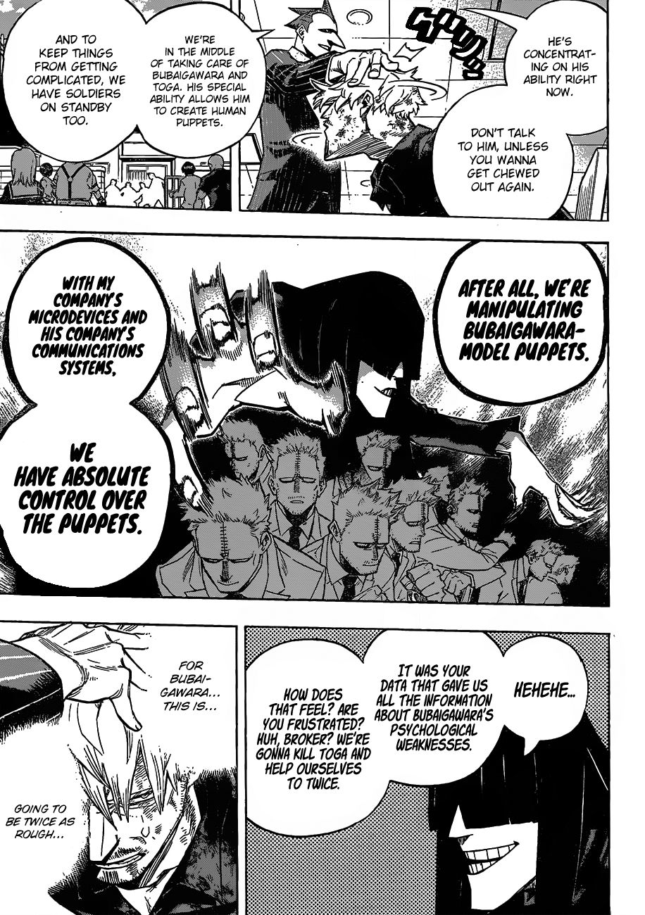 My Hero Academia, chapter 229