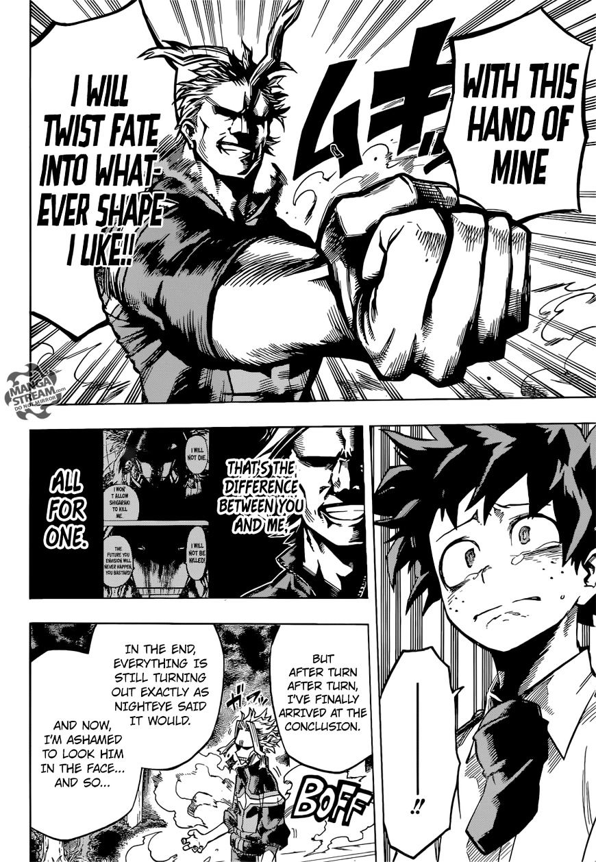 My Hero Academia, chapter 131