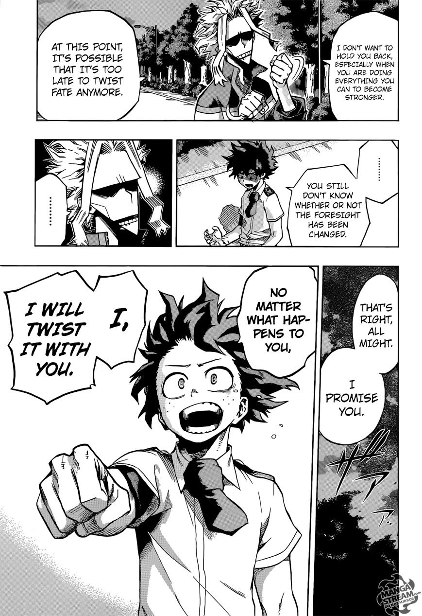 My Hero Academia, chapter 131