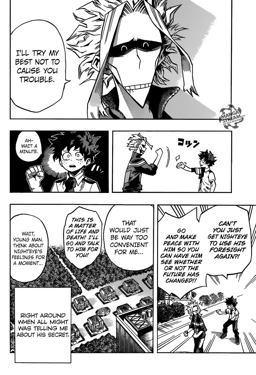 My Hero Academia, chapter 131