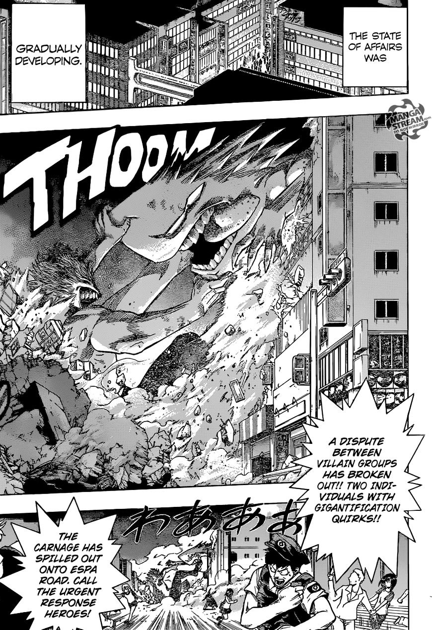 My Hero Academia, chapter 131