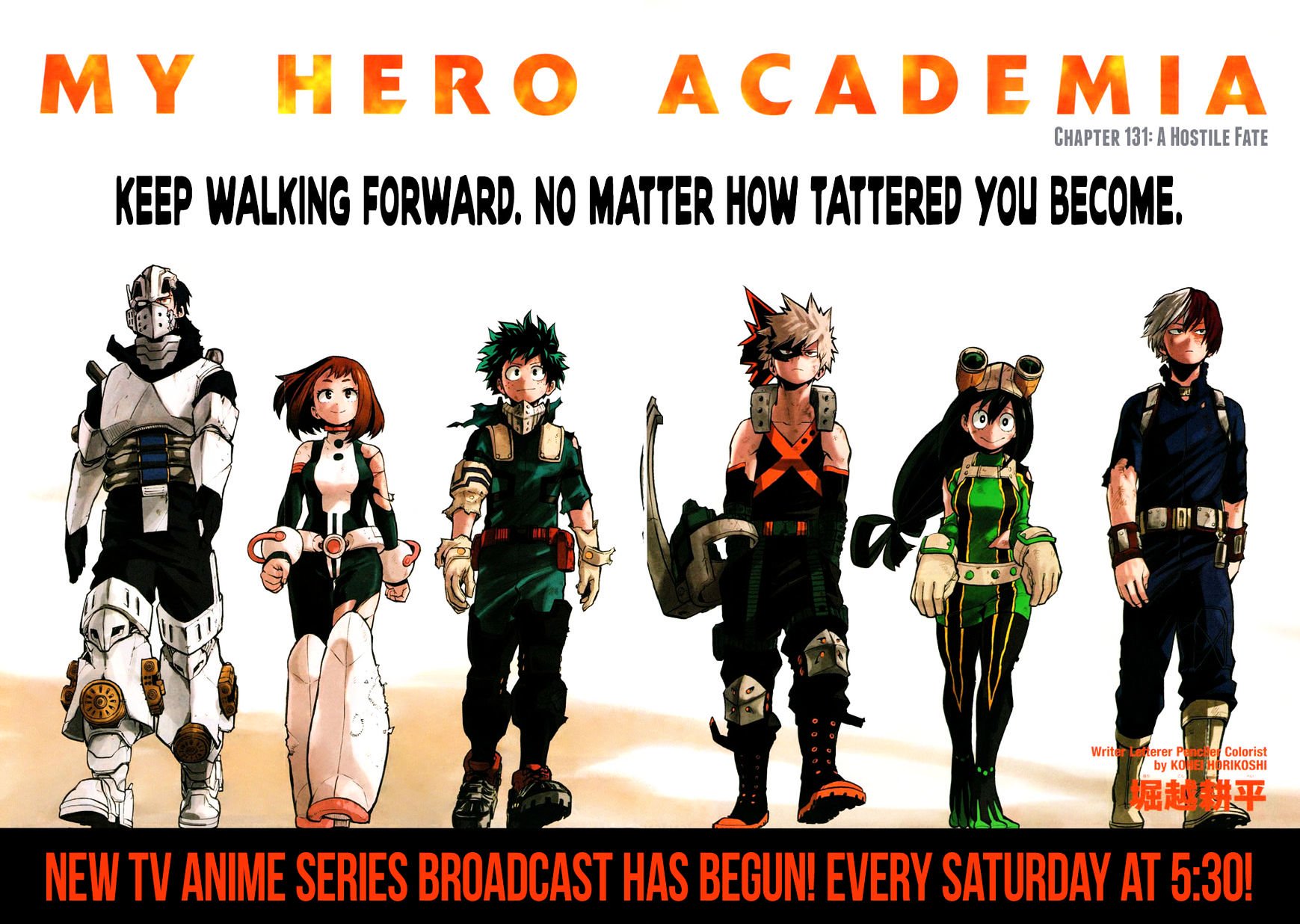 My Hero Academia, chapter 131