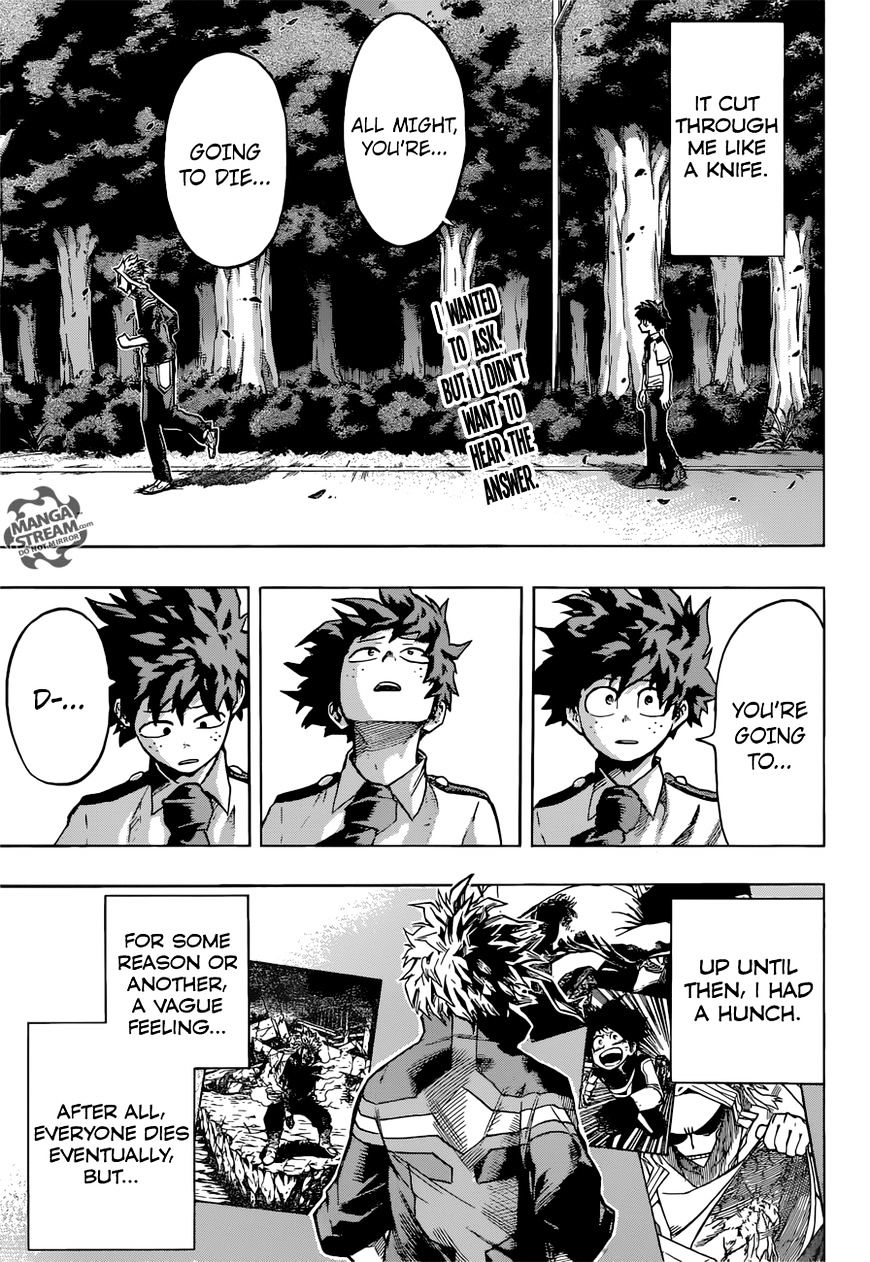 My Hero Academia, chapter 131