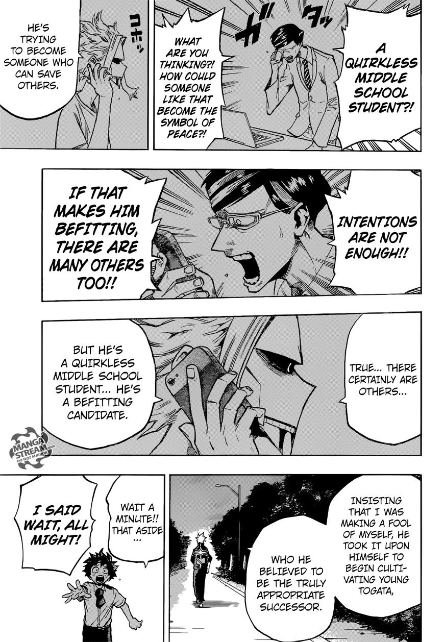 My Hero Academia, chapter 131