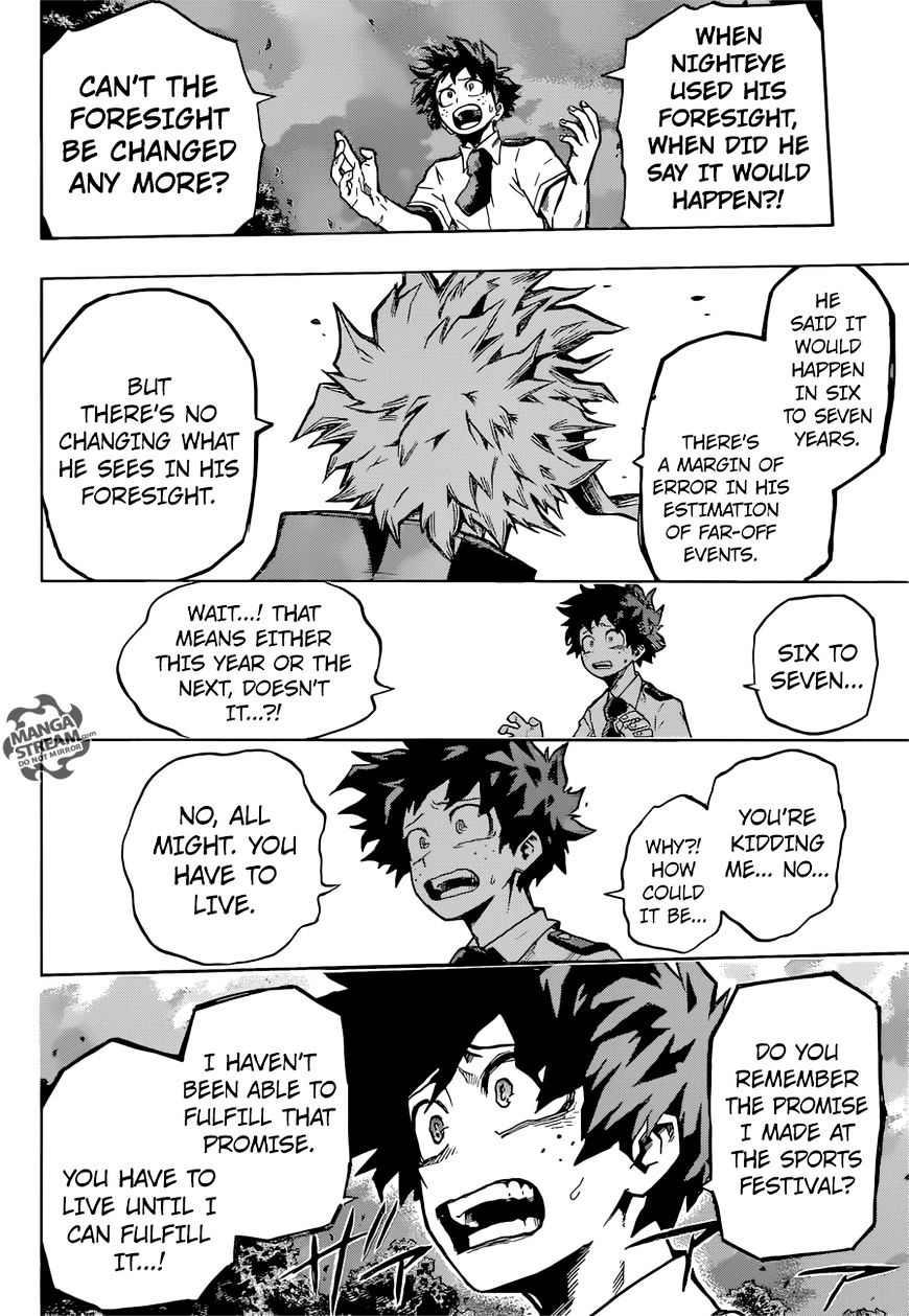 My Hero Academia, chapter 131