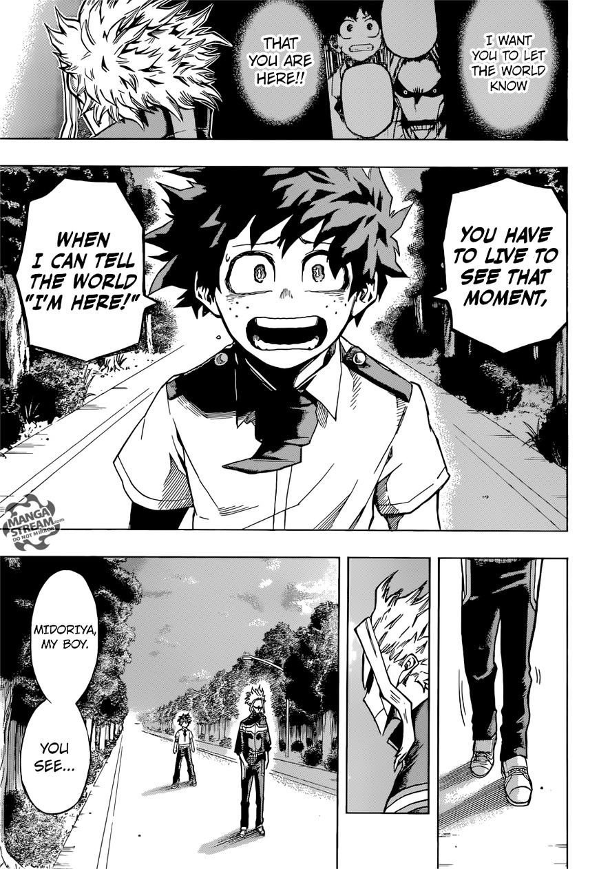 My Hero Academia, chapter 131