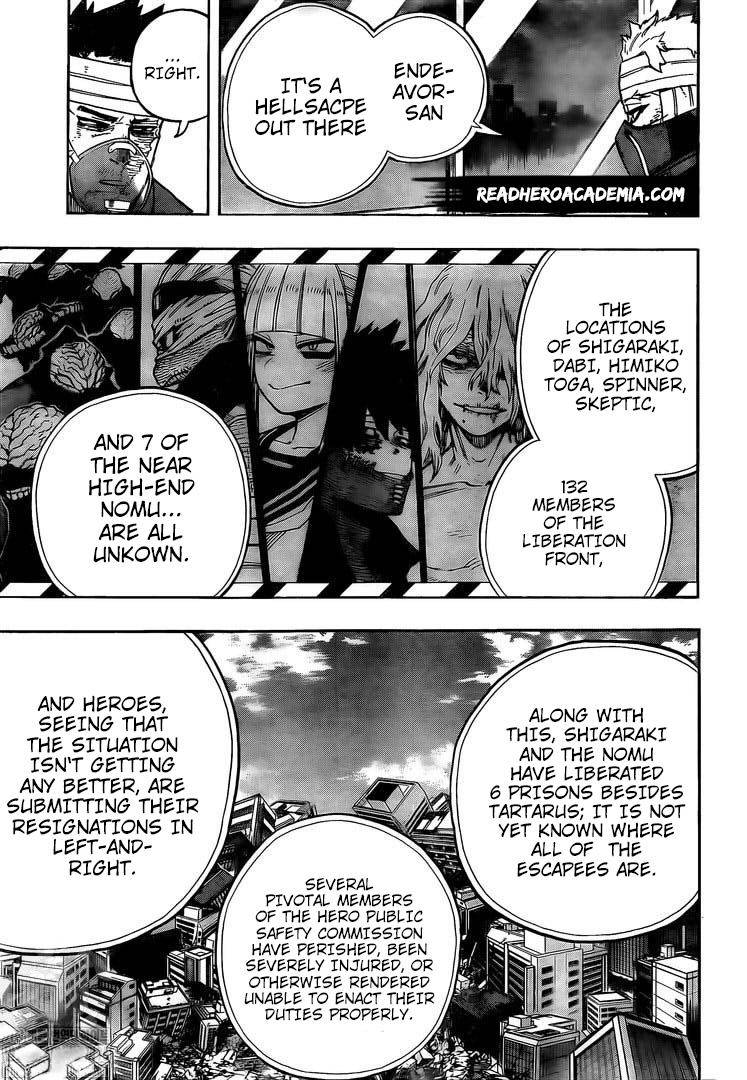 My Hero Academia, chapter 303