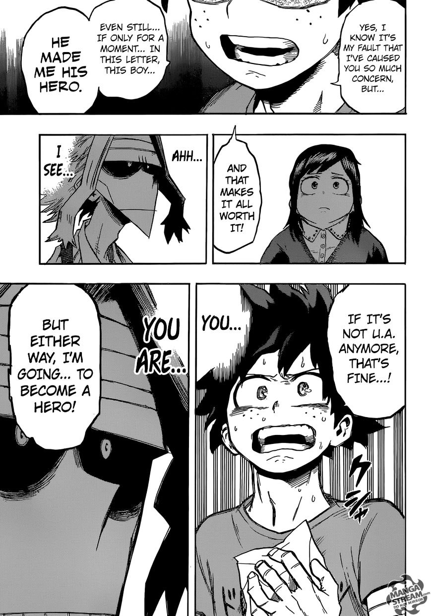 My Hero Academia, chapter 97