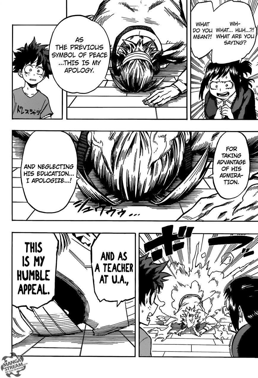 My Hero Academia, chapter 97