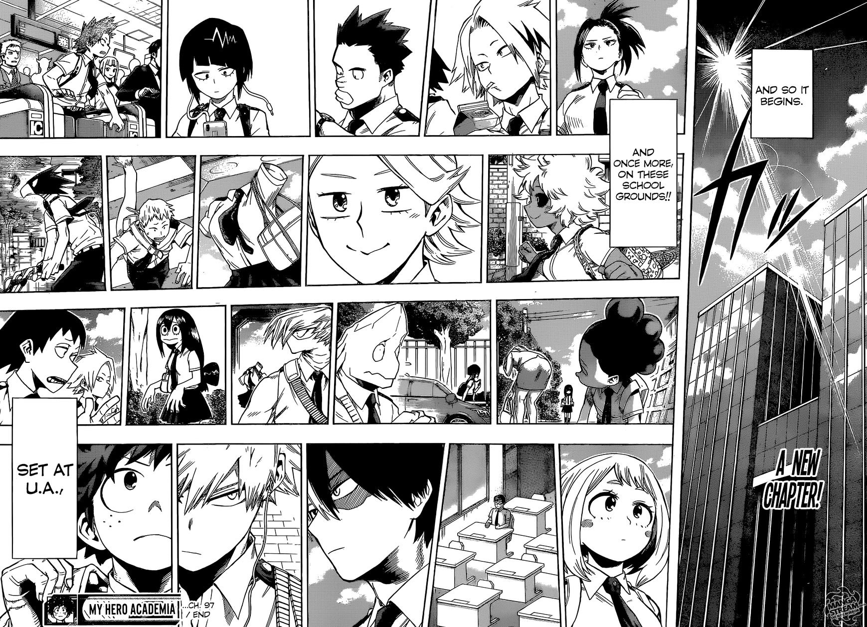 My Hero Academia, chapter 97