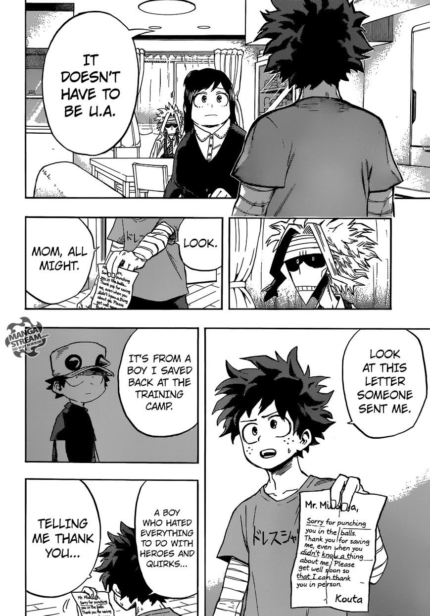 My Hero Academia, chapter 97