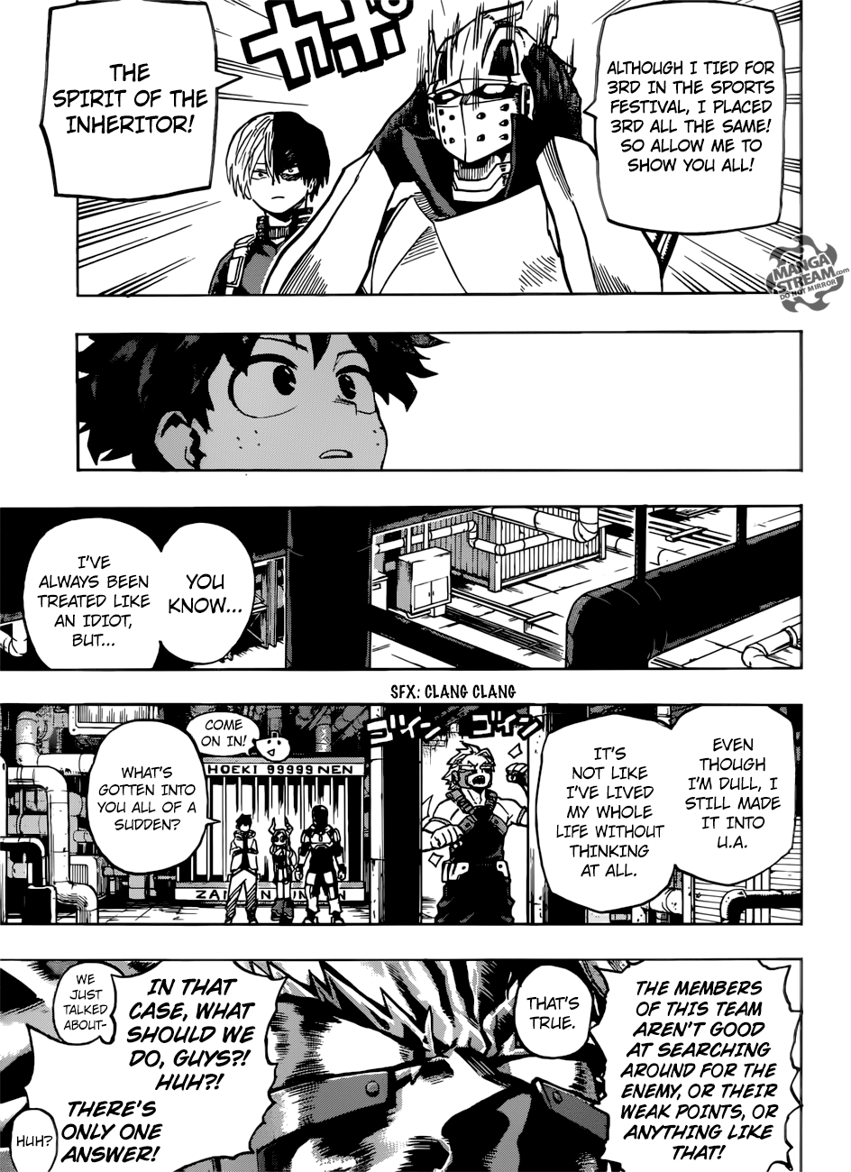 My Hero Academia, chapter 202