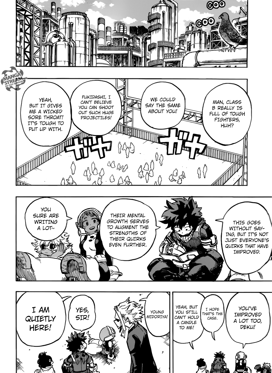 My Hero Academia, chapter 202