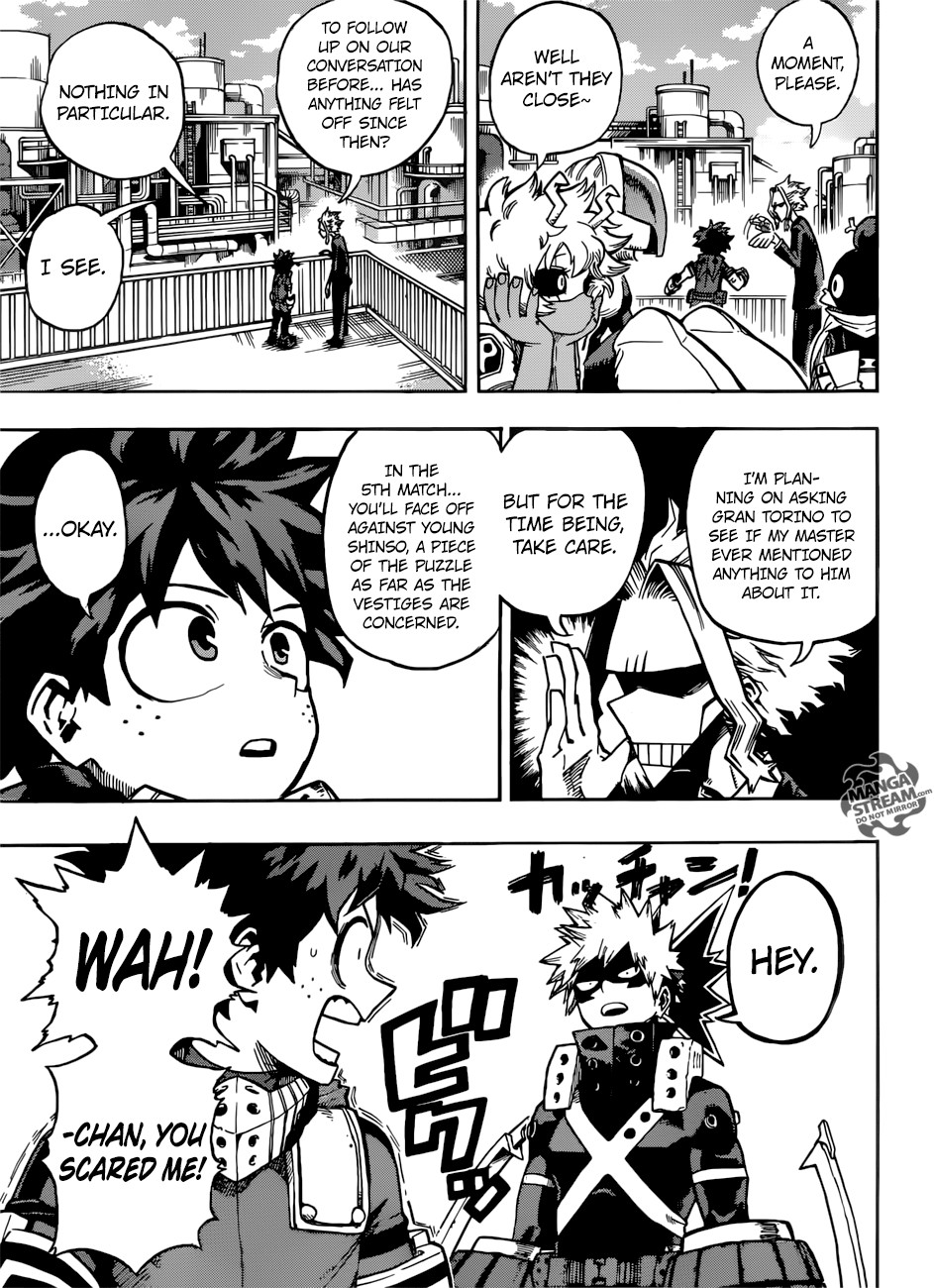 My Hero Academia, chapter 202