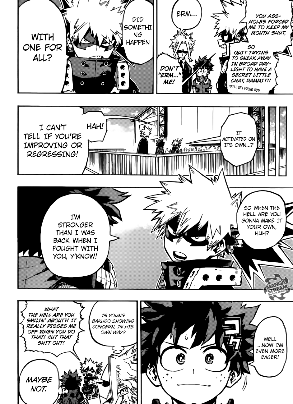 My Hero Academia, chapter 202